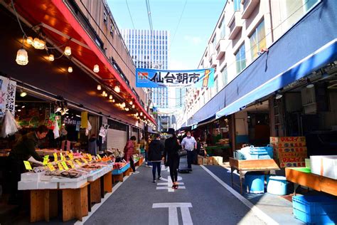 朝東北|仙台朝市商店街の魅力を解剖。多彩なグルメを食べ歩。